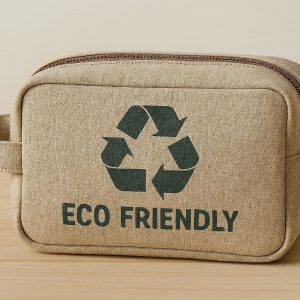 Eco Friendly Travel Toiletry Bag Made from Recycled Materials