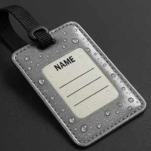 5 Reflective Waterproof Luggage Tag for Enhanced Visibility and Safety